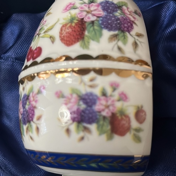 NWT Sorelle Fine Porcelain Boxed Nightlight Fruit Art - Picture 3 of 9